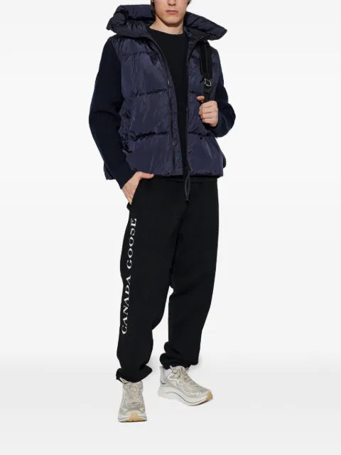 Canada Goose hooded panelled jacket