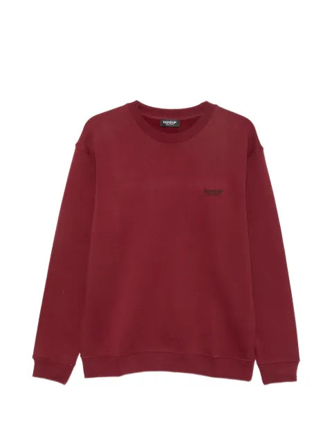 DONDUP logo-print cotton sweater