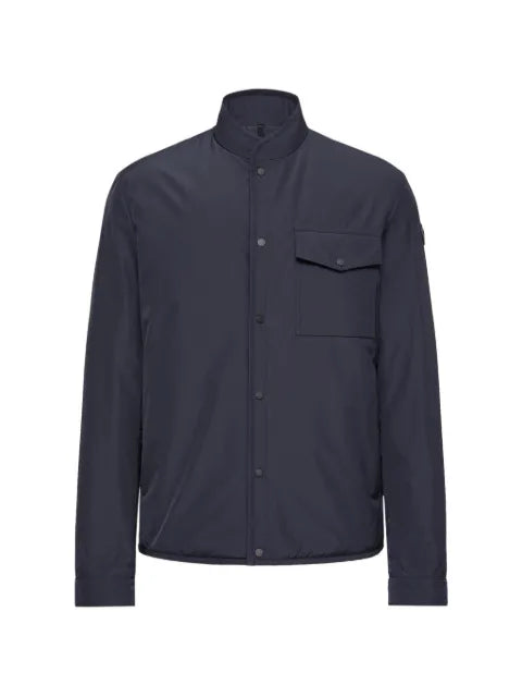 Moncler flap pocket high neck jacket