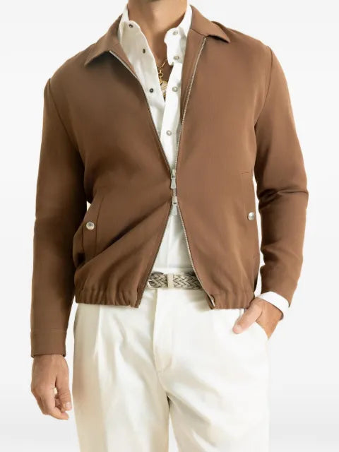 Eleventy zip bomber jacket