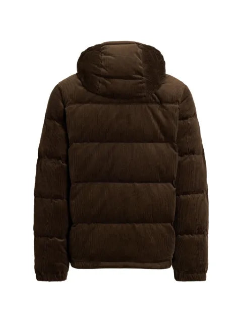 Polo Ralph Lauren hooded corduroy-texture jacket