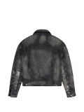 RHUDE ripped-detail denim jacket
