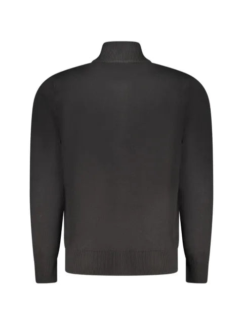 COVERI MOVING zip-up fine-knit cardigan