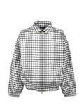 BREATH script-logo check-pattern jacket
