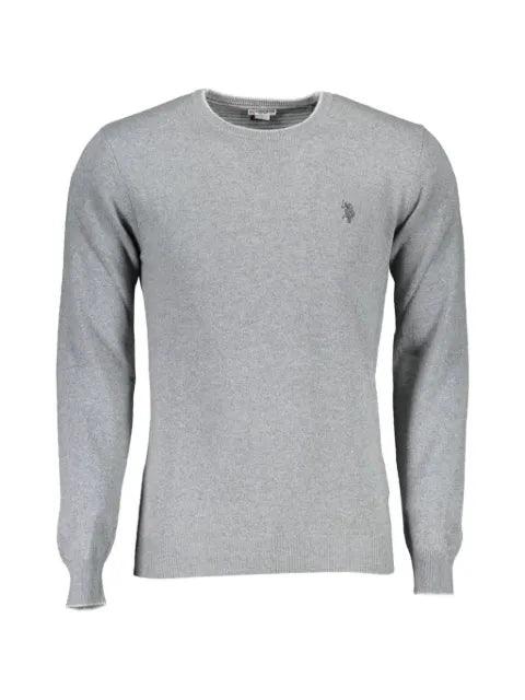U.S. POLO ASSN. embroidered-logo crew-neck sweatshirt