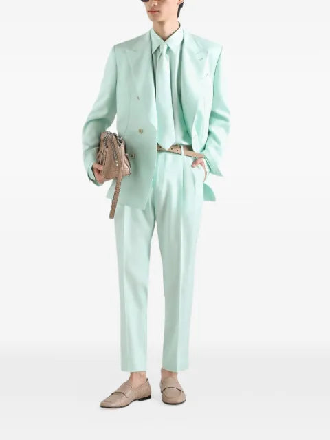 Dolce & Gabbana Sicilia Light double-breasted viscose jacket