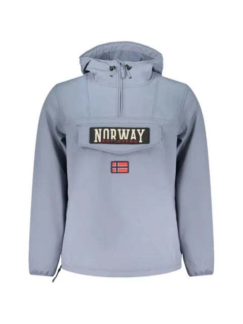 NORWAY 1963 logo-patch drawstring hoodie