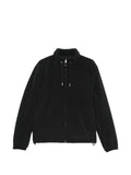 SANDRO zip-up stand-up collar jacket