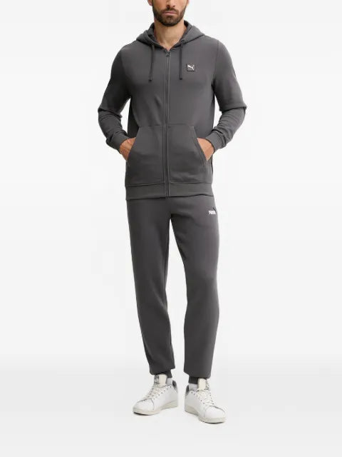 PUMA zip-up drawstring hoodie