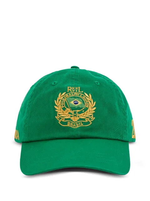 Polo Ralph Lauren Brazil logo-embroidered baseball cap