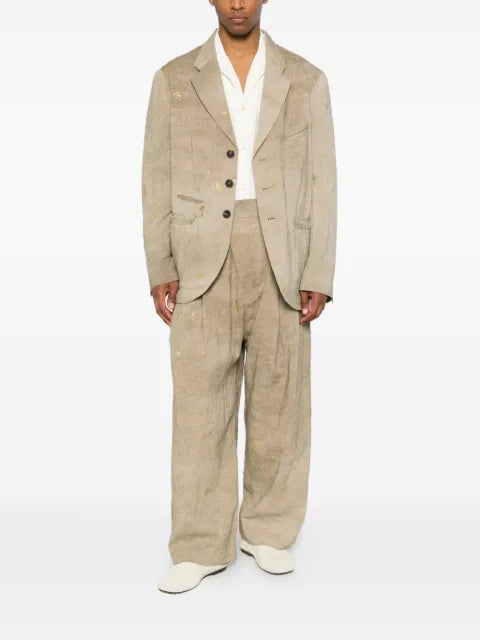 Ziggy Chen notched-lapels blazer