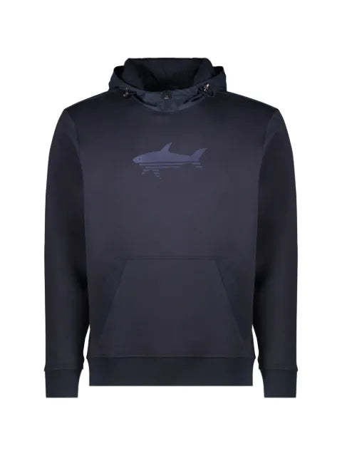 Paul & Shark logo-detail drawstring hoodie