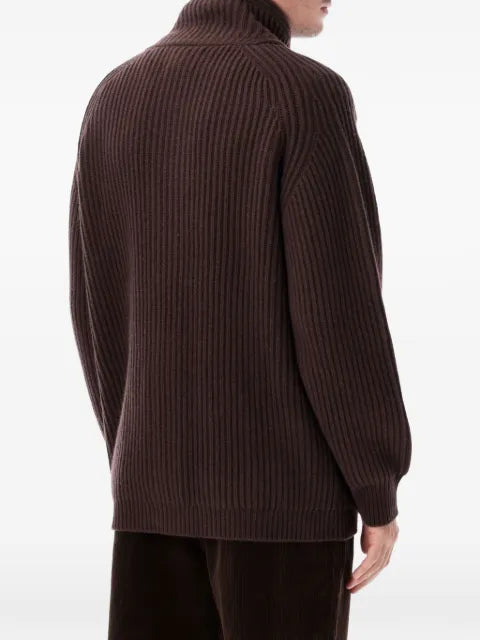 Filson ribbed-knit shawl-collar cardigan