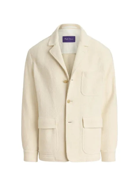 Ralph Lauren Purple Label three-button pocket-detail jacket