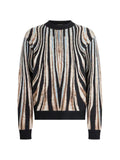 Roberto Cavalli tiger-print sweater