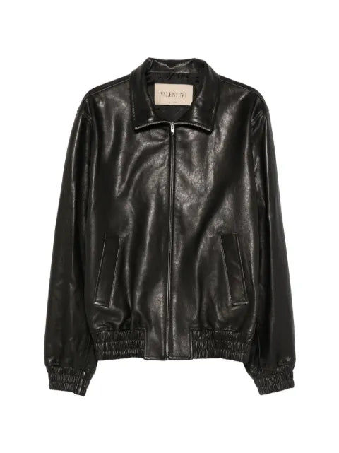 Valentino Garavani leather jacket