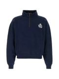 Sporty & Rich NY Crest embroidered sweater