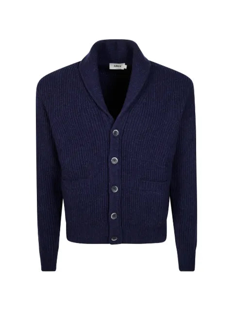 Altea ribbed shawl-collar cardigan