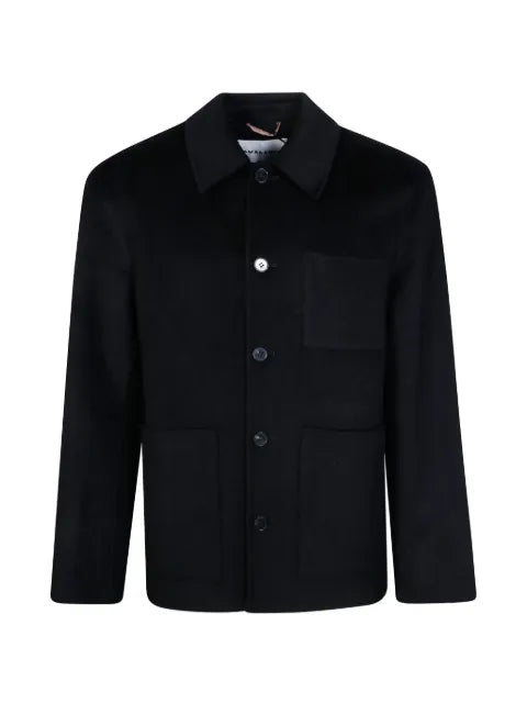 AMARÁNTO button-up patch-pocket jacket