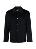AMARÁNTO button-up patch-pocket jacket