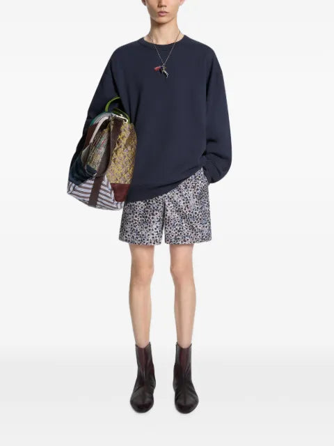 DRIES VAN NOTEN oversized cotton sweatshirt