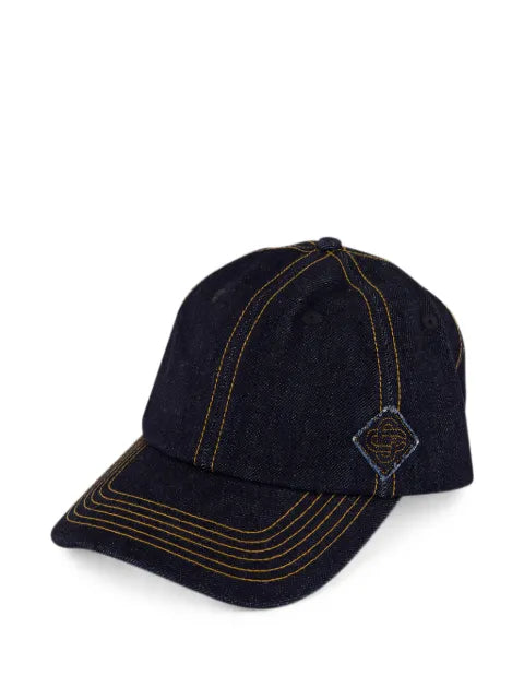Casablanca Jeans-logo-patch baseball cap