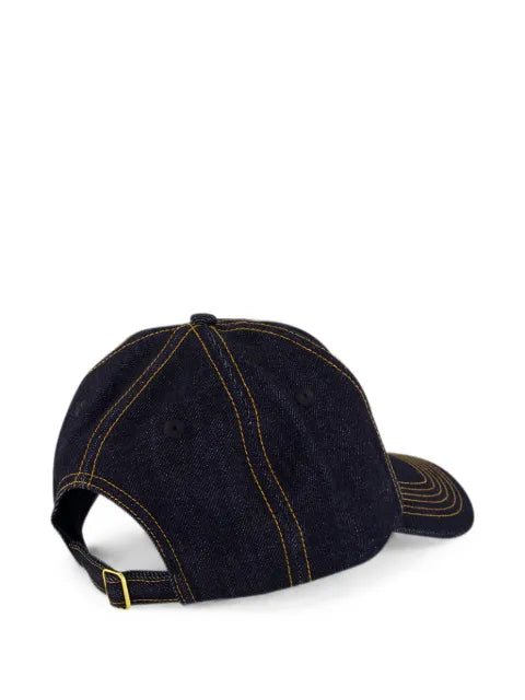 Casablanca Jeans-logo-patch baseball cap