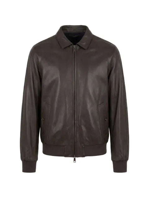 Kired Pisa zip-up leather jacket