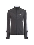 BOSS zip-up panelled sweater