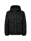 TOMBOY quilted hooded jacket