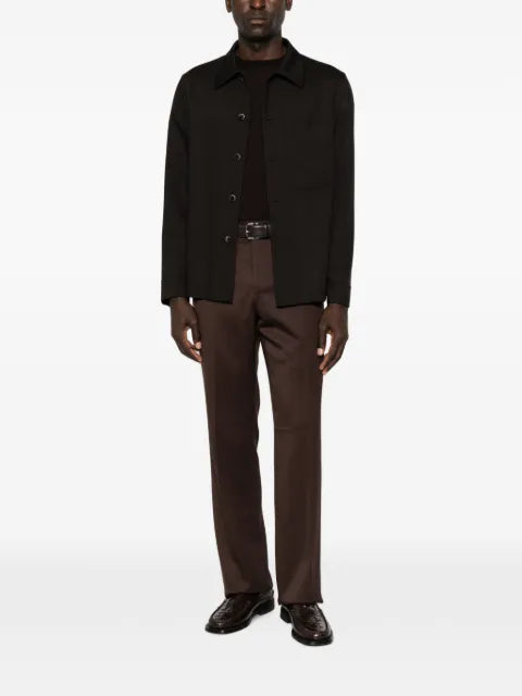 Lardini crew-neck long-sleeve sweater
