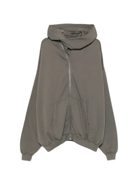 Rick Owens Tower Mountain Hun hoodie in furka heavy sweatshirt jersey