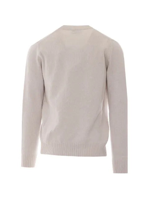 ALPHA STUDIO V-neck pocket-detail sweater