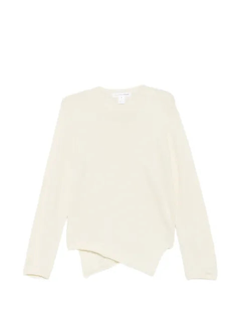 Comme des Garçons Homme asymmetric-hem sweater