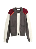 Kiko Kostadinov panelled zip-up cardigan