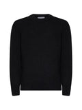 D4.0 ribbed-knit crew-neck sweater