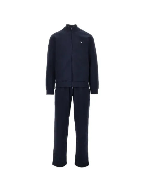 Emporio Armani logo-patch tracksuit