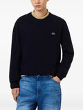Lacoste logo-patch wool sweater