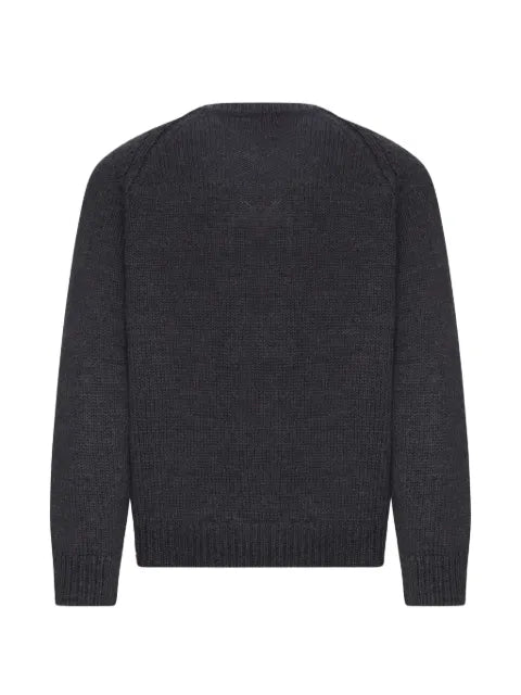 OUR LEGACY Shore Henley raglan-sleeve sweater
