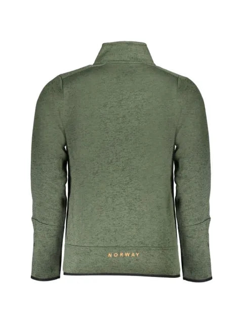 Norwegian Rain zip-up marl-effect sweatshirt