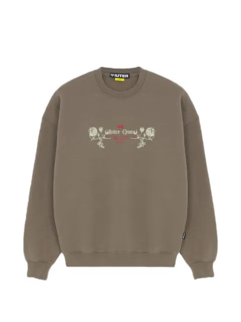 IUTER Bloom graphic-print sweatshirt