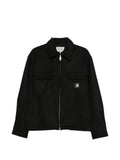Carhartt WIP logo-patch zip-up jacket