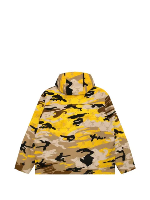 AAPE BY *A BATHING APE® Camo down hooded jacket
