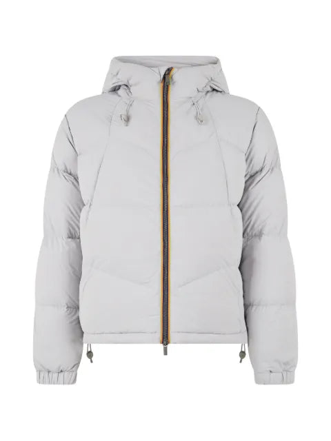 K-Way hooded quilted jacket