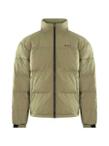 OLAF logo-print puffer jacket