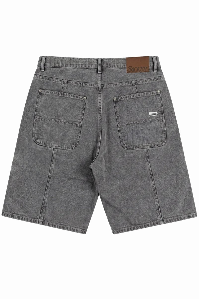 JACKER CLASSIC 3 STRIPES BAGGY SHORT Grey