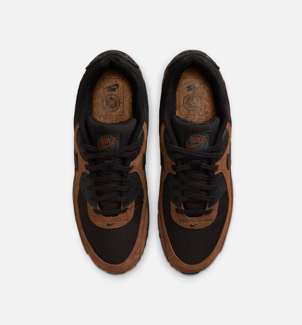 Nike Air Max 90 Premium Men's Shoe – Light British Tan/Velvet Brown/Black