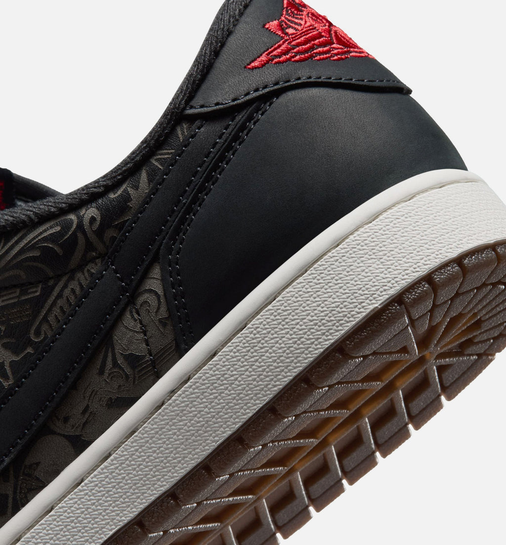 Air Jordan 1 Retro Low OG Laser Men's – Black/Varsity Red/Summit White