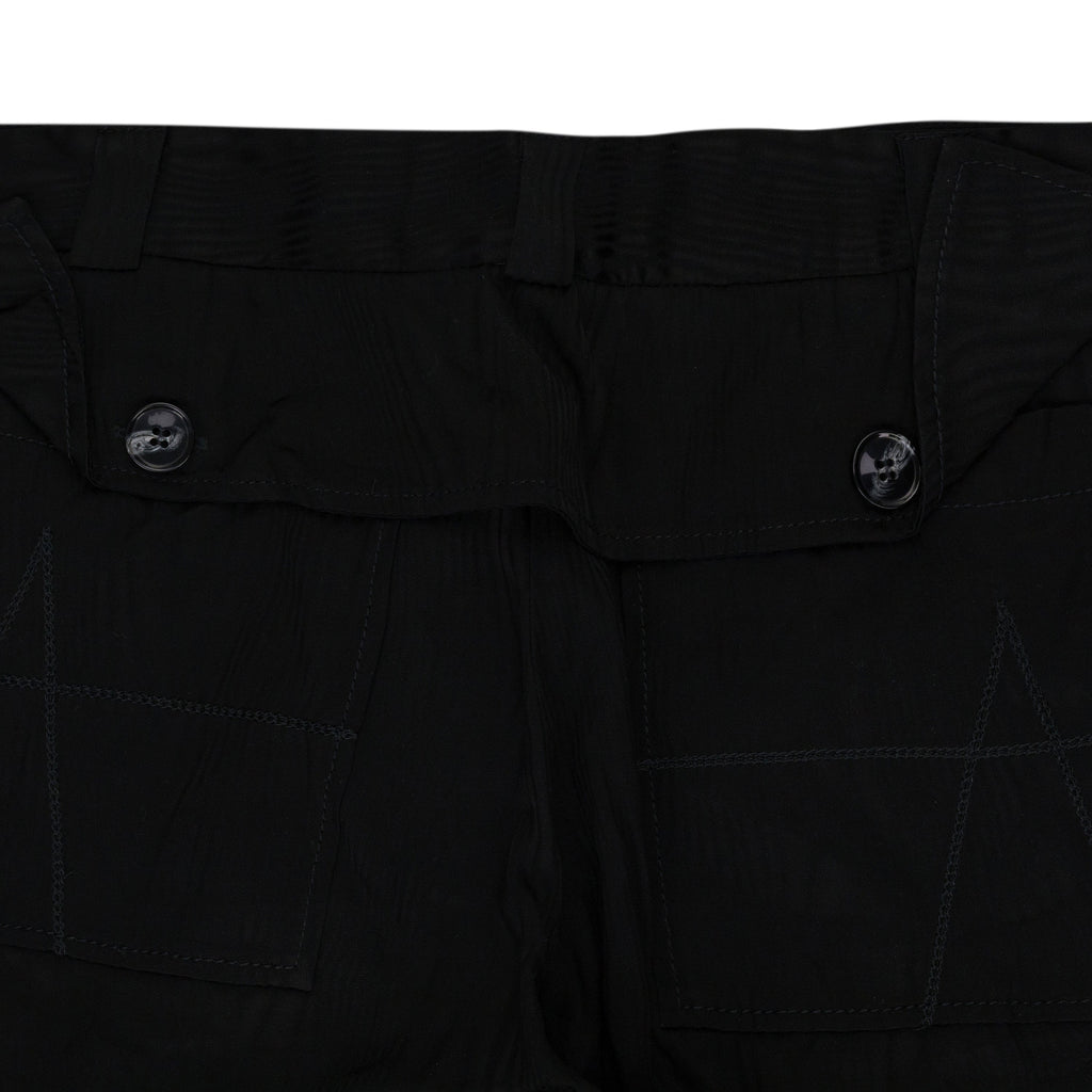 Black Wide Leg Jak Trouser