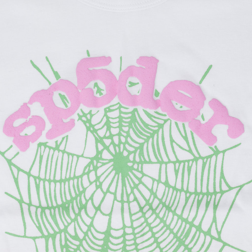 White OG Web Pink Baby T-Shirt